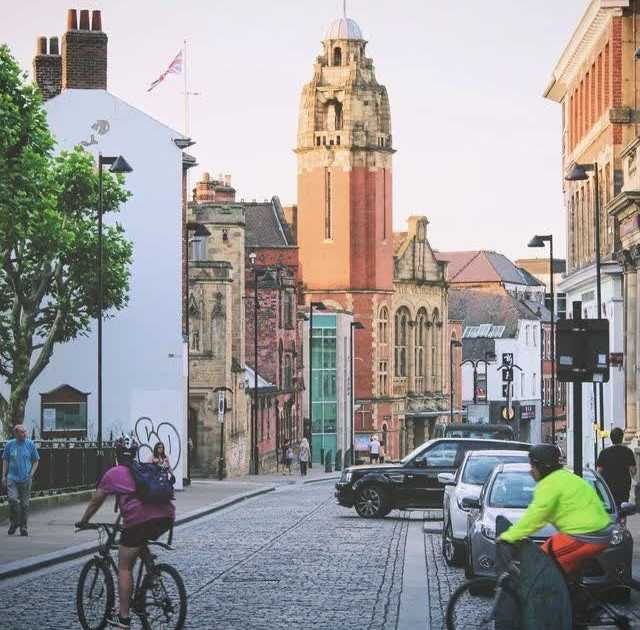 تصویر شهر شفیلد در انگلستان