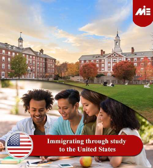 Immigrating through study to the United States