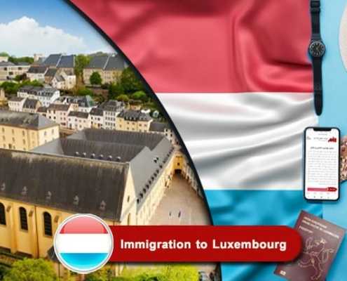Immigration to Luxembourg index