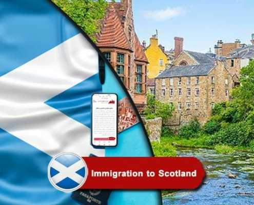 Immigration to Scotland index