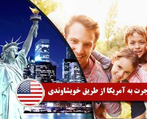 مهاجرت به آمریکا از طریق خویشاوندی 2