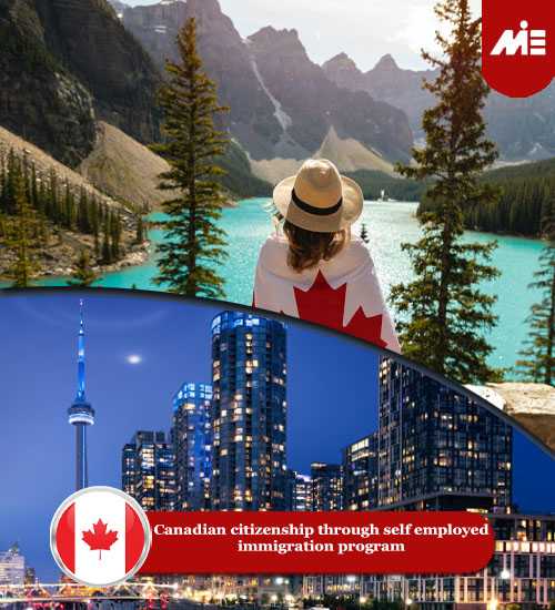 Canadian citizenship through self employed immigration program