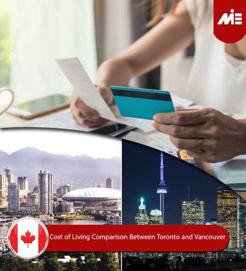 Cost of Living Comparison Between Toronto and Vancouver