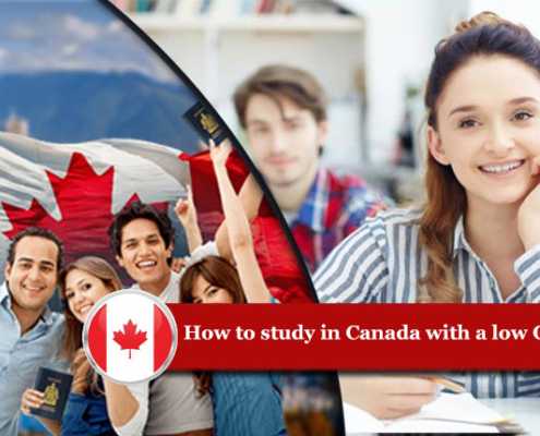 How to study in Canada with a low GPA