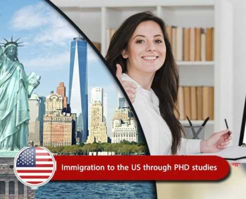 Immigration to the US through PHD studies index