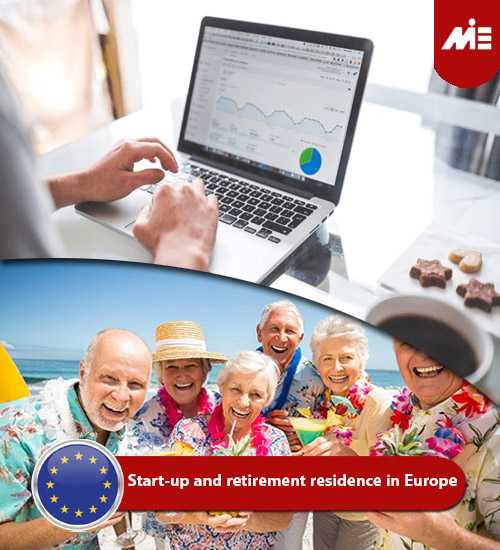 Start-up and retirement residence in Europe