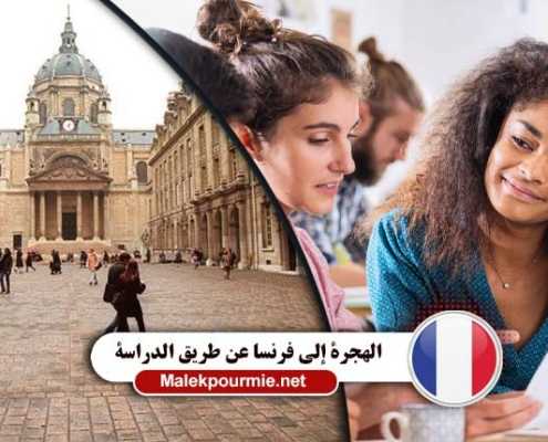 الهجرة إلي فرنسا عن طريق الدراسة