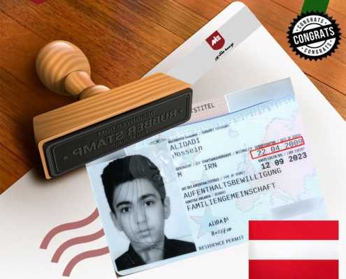 کارت اقامت همراه اتریش-خانواده علیدادی3
