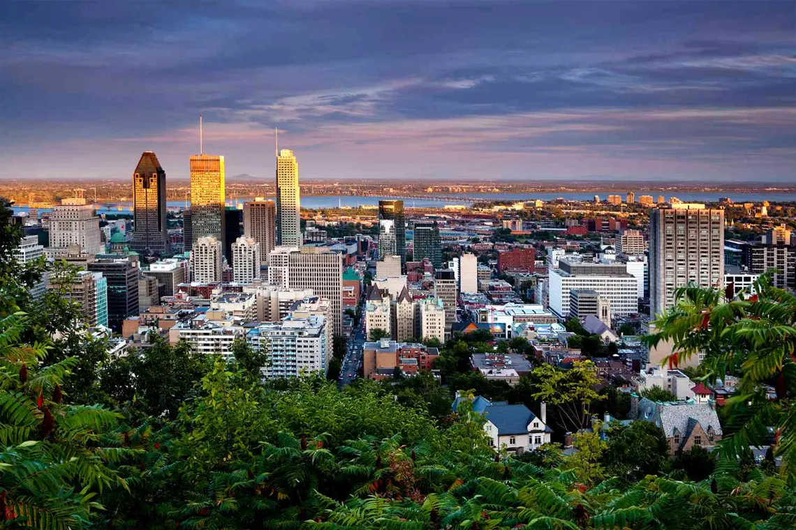 تصویر شهر مونترال در کانادا