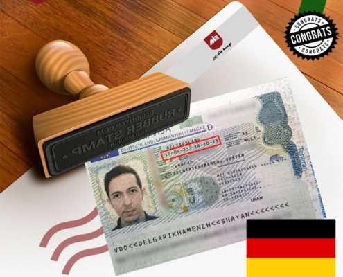 ویزا پزشکان آلمان-شایان دلگری خامنه