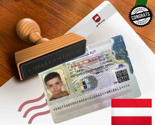 Austrian study visa - Mirzaei family 3