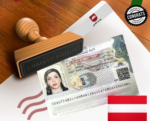 Austrian study visa - Fateme Suzan