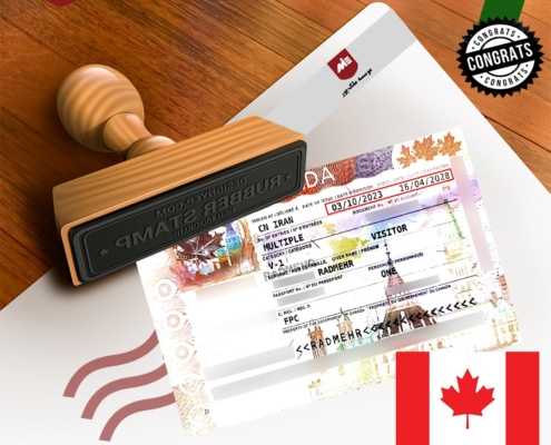 ویزا توریستی کانادا رادمهر حضرتی