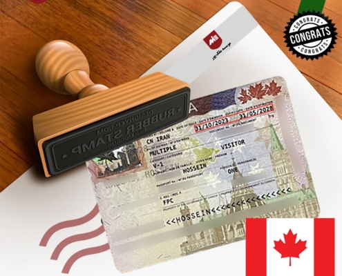 ویزای توریستی کانادا شیرین صفا2