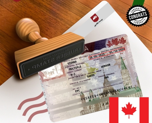 ویزای کاری کانادا خانواده لهراسبی 5