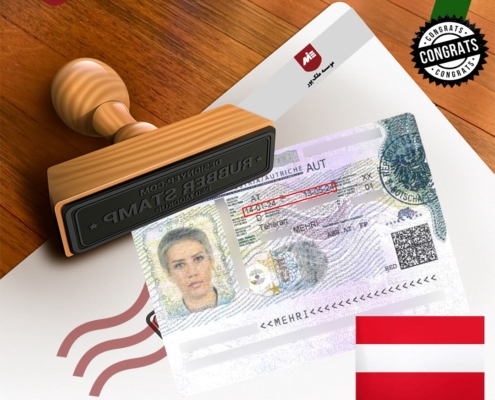 ویزای تحصیلی اتریش خانواده شاملو3